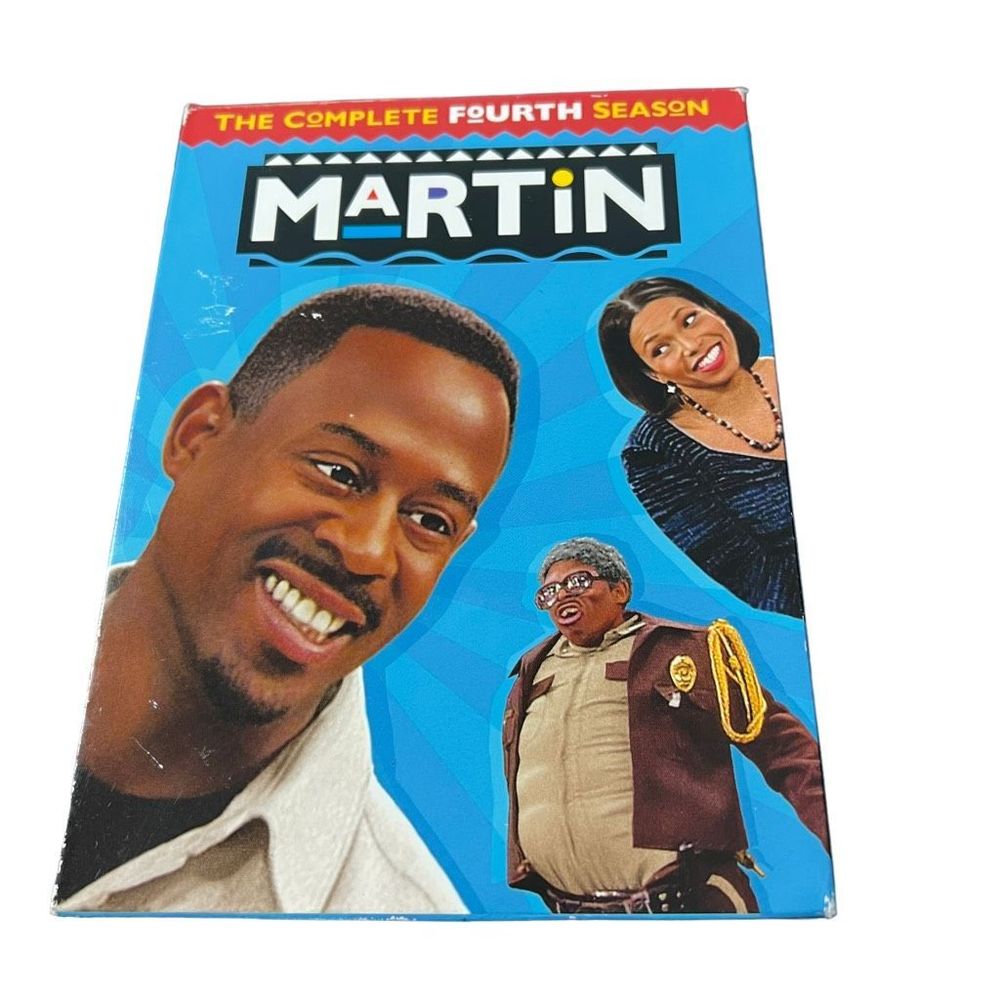 Martin The Complete Fourth Season DVD 4 Discs Television Sitcom Martin Lawrence‎